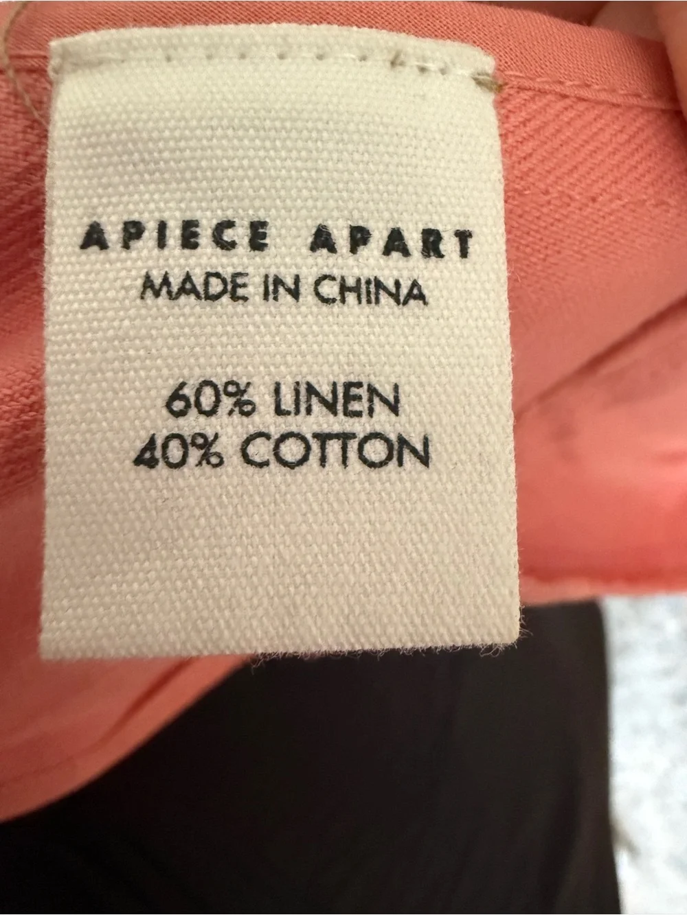 Apiece Apart Coral Double-Breasted Blazer
